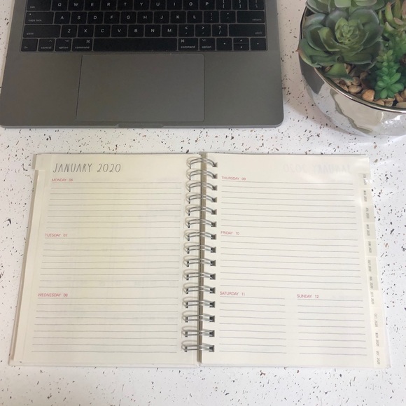 Rae Dunn “Blessed” 2020 Planner - Picture 6 of 6